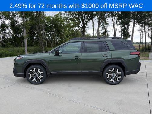 Deep Emerald Green Pearl 2026 Subaru Outback Touring XT
