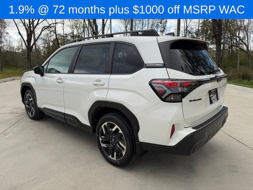 Crystal White Pearl 2026 Subaru Forester Limited