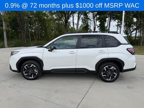 Crystal White Pearl 2026 Subaru Forester Limited