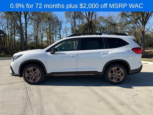 Crystal White Pearl 2026 Subaru Ascent Bronze Edition 7-Passenger