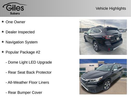 2021 Subaru Outback Touring