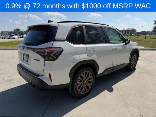 Crystal White Pearl 2026 Subaru Forester Sport
