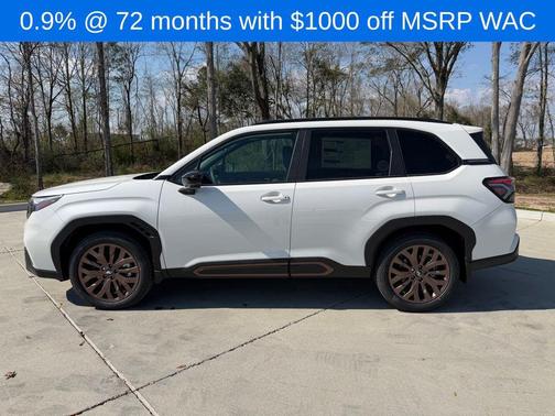 Crystal White Pearl 2026 Subaru Forester Sport