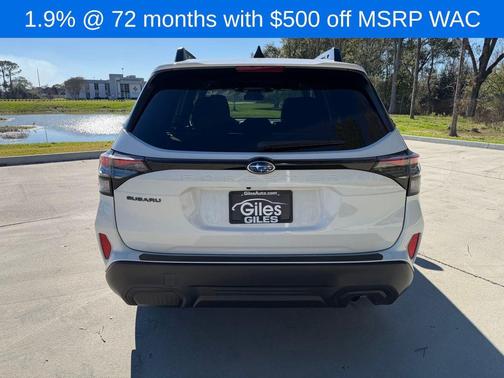 Crystal White Pearl 2026 Subaru Forester Premium