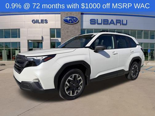 Crystal White Pearl 2026 Subaru Forester Premium