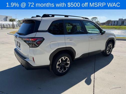 Crystal White Pearl 2026 Subaru Forester Premium