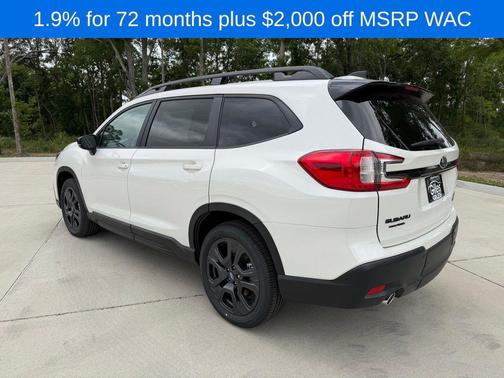 Crystal White Pearl 2026 Subaru Ascent Onyx Edition Touring 7-Passenger
