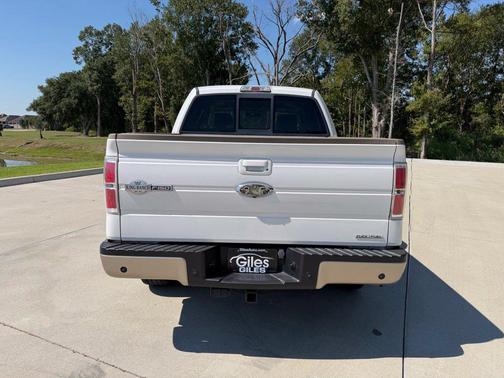 White Platinum Clearcoat Metallic 2011 Ford F-150 King Ranch