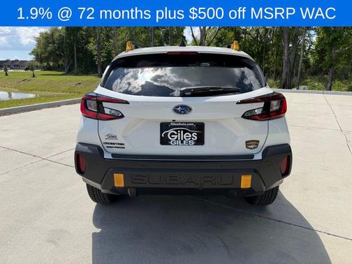 Crystal White Pearl 2026 Subaru Crosstrek Wilderness