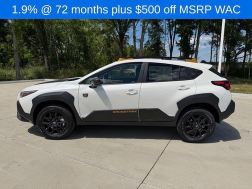 Crystal White Pearl 2026 Subaru Crosstrek Wilderness