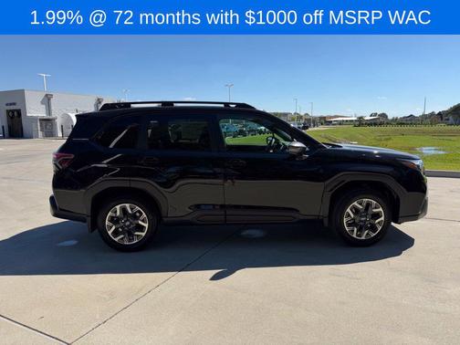 Crystal Black Silica 2026 Subaru Forester Premium