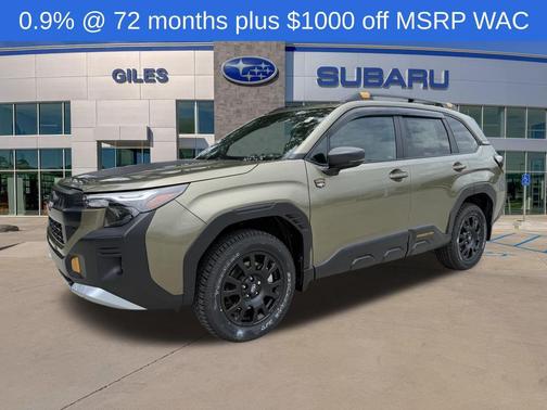 Autumn Green Metallic 2026 Subaru Forester Wilderness