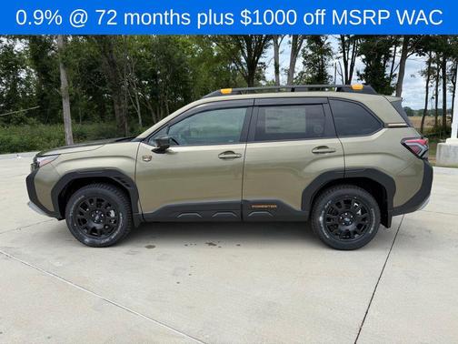 Autumn Green Metallic 2026 Subaru Forester Wilderness