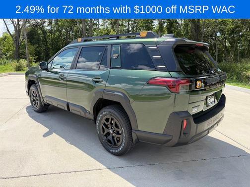 Deep Emerald Green Pearl 2026 Subaru Outback Wilderness
