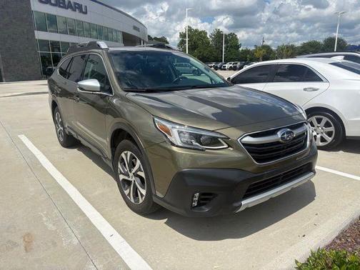 Green Metallic 2021 Subaru Outback Touring