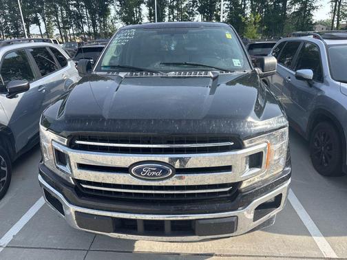 Shadow Black 2018 Ford F-150 XLT