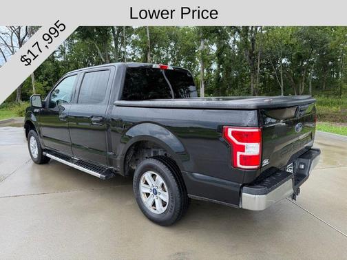 Shadow Black 2018 Ford F-150 XLT