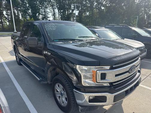 Shadow Black 2018 Ford F-150 XLT