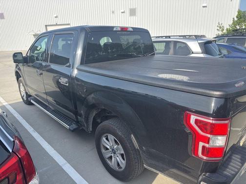 Shadow Black 2018 Ford F-150 XLT