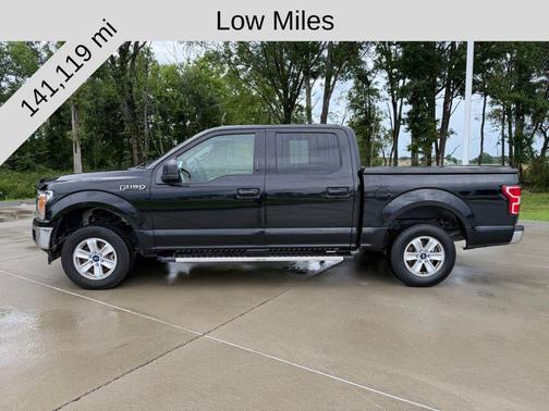Shadow Black 2018 Ford F-150 XLT