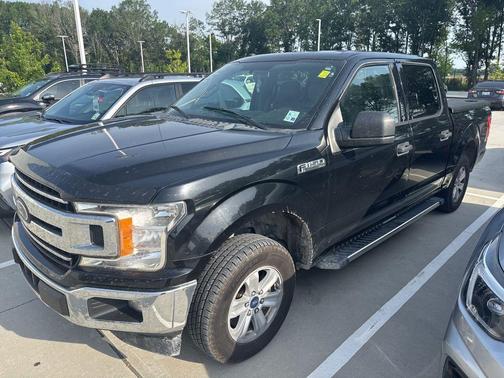 Shadow Black 2018 Ford F-150 XLT