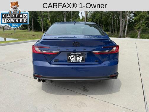 Reservoir Blue 2025 Toyota Camry SE