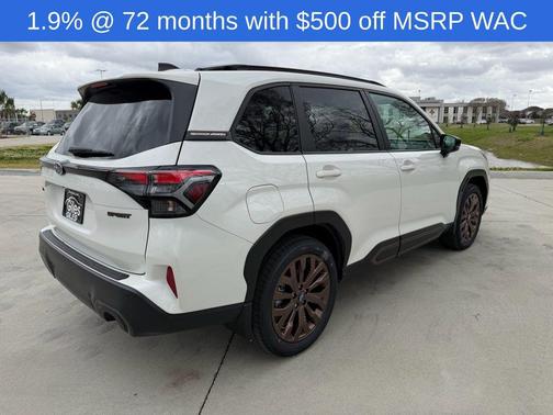 Crystal White Pearl 2026 Subaru Forester Sport