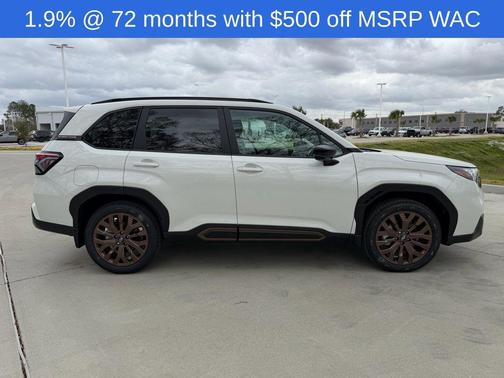 Crystal White Pearl 2026 Subaru Forester Sport