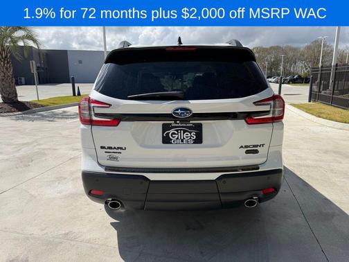 Crystal White Pearl 2026 Subaru Ascent Onyx Edition Touring 7-Passenger
