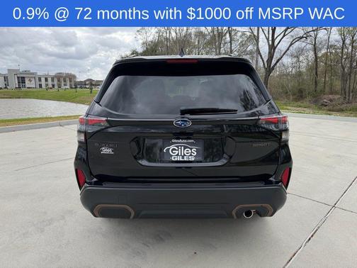 Crystal Black Silica 2026 Subaru Forester Sport