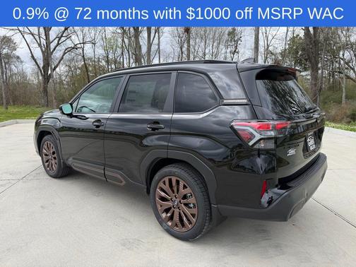 Crystal Black Silica 2026 Subaru Forester Sport