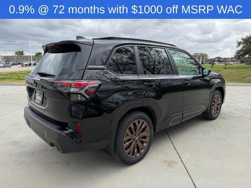Crystal Black Silica 2026 Subaru Forester Sport