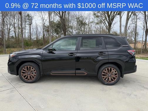 Crystal Black Silica 2026 Subaru Forester Sport