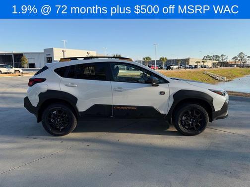 Crystal White Pearl 2026 Subaru Crosstrek Wilderness