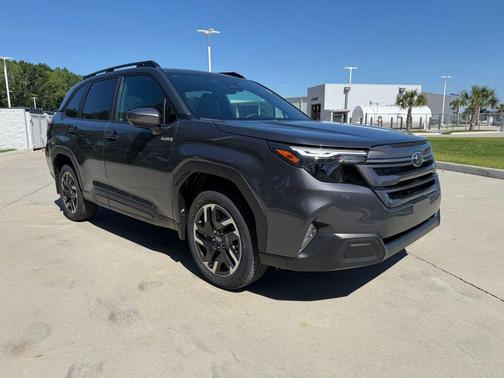 Gray 2026 Subaru Forester Hybrid Premium