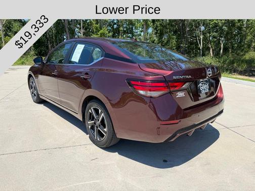 Rosewood Metallic 2025 Nissan Sentra SV