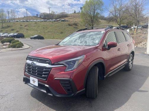 Crimson Red Pearl 2025 Subaru Ascent Premium