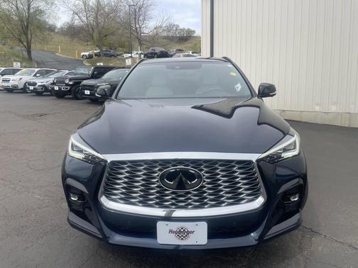 Hermosa Blue 2023 INFINITI QX55 ESSENTIAL