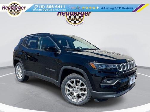 Diamond Black 2022 Jeep Compass Latitude Lux