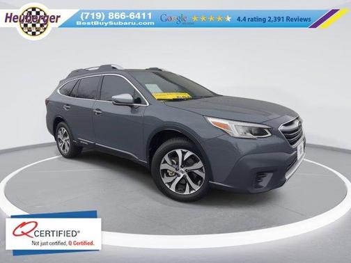 Crystal Black Silica 2021 Subaru Outback Touring XT