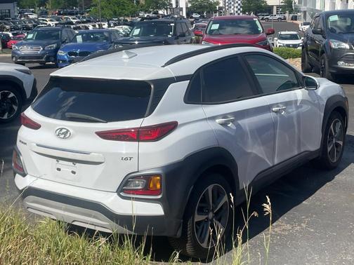 Chalk White 2019 Hyundai KONA Limited