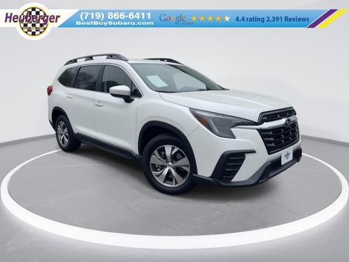 Crystal White Pearl 2024 Subaru Ascent Premium