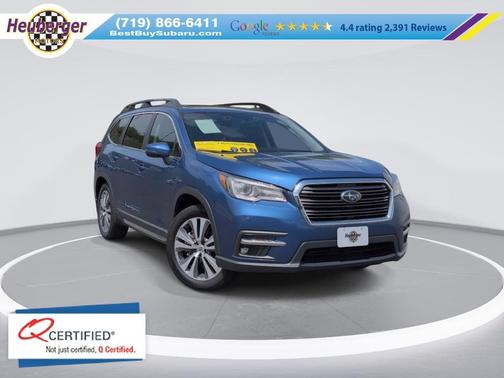 Abyss Blue Pearl 2021 Subaru Ascent Limited 7-Passenger