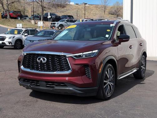 Deep Bordeaux 2023 INFINITI QX60 SENSORY