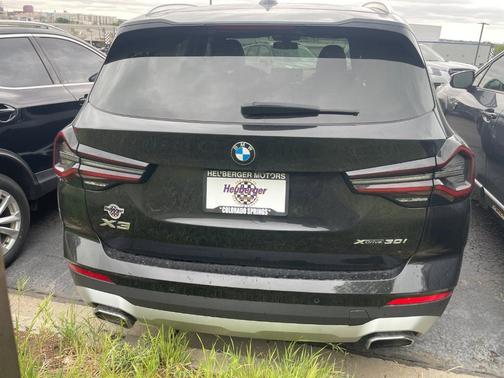 Black Sapphire Metallic 2023 BMW X3 xDrive30i
