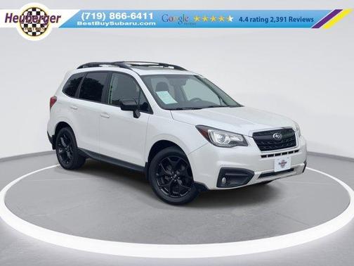 Crystal White Pearl 2018 Subaru Forester 2.5i Premium