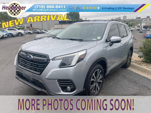 Ice Silver Metallic 2023 Subaru Forester Limited