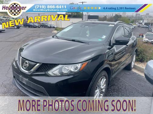 Magnetic Black 2019 Nissan Rogue Sport SV