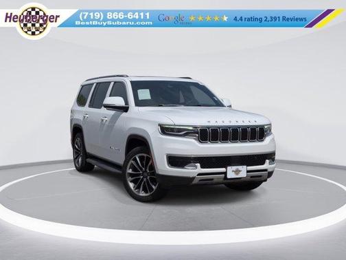 Bright White Clearcoat 2022 Jeep Wagoneer Series II