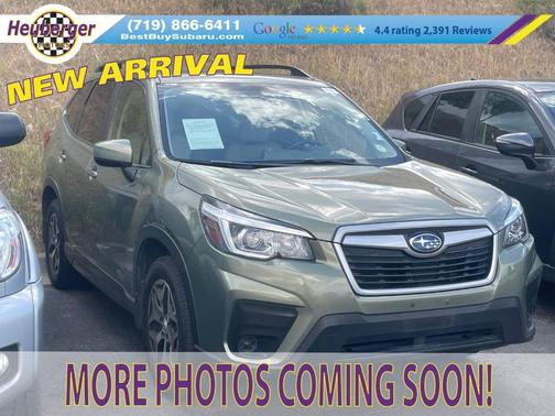 Jasper Green Metallic 2020 Subaru Forester Premium